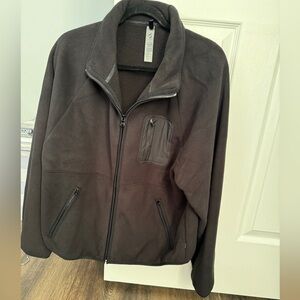 Lou & Grey zip up fleece sweatshirt L